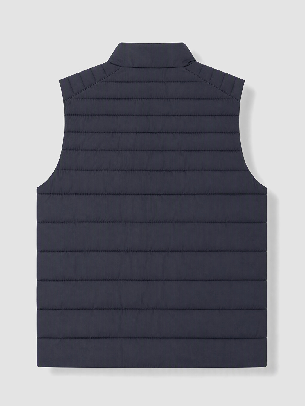 Regular Fit Mock Neck Men's Gilet-6