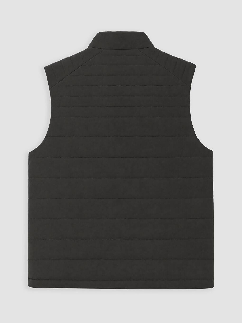 Regular Fit Mock Neck Men's Puffer Gilet-3