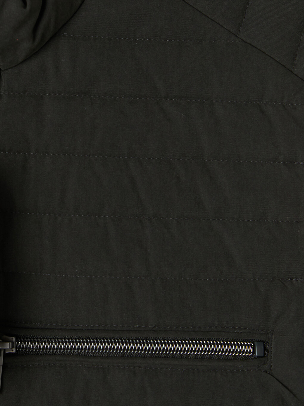 Regular Fit Mock Neck Men's Puffer Gilet-5