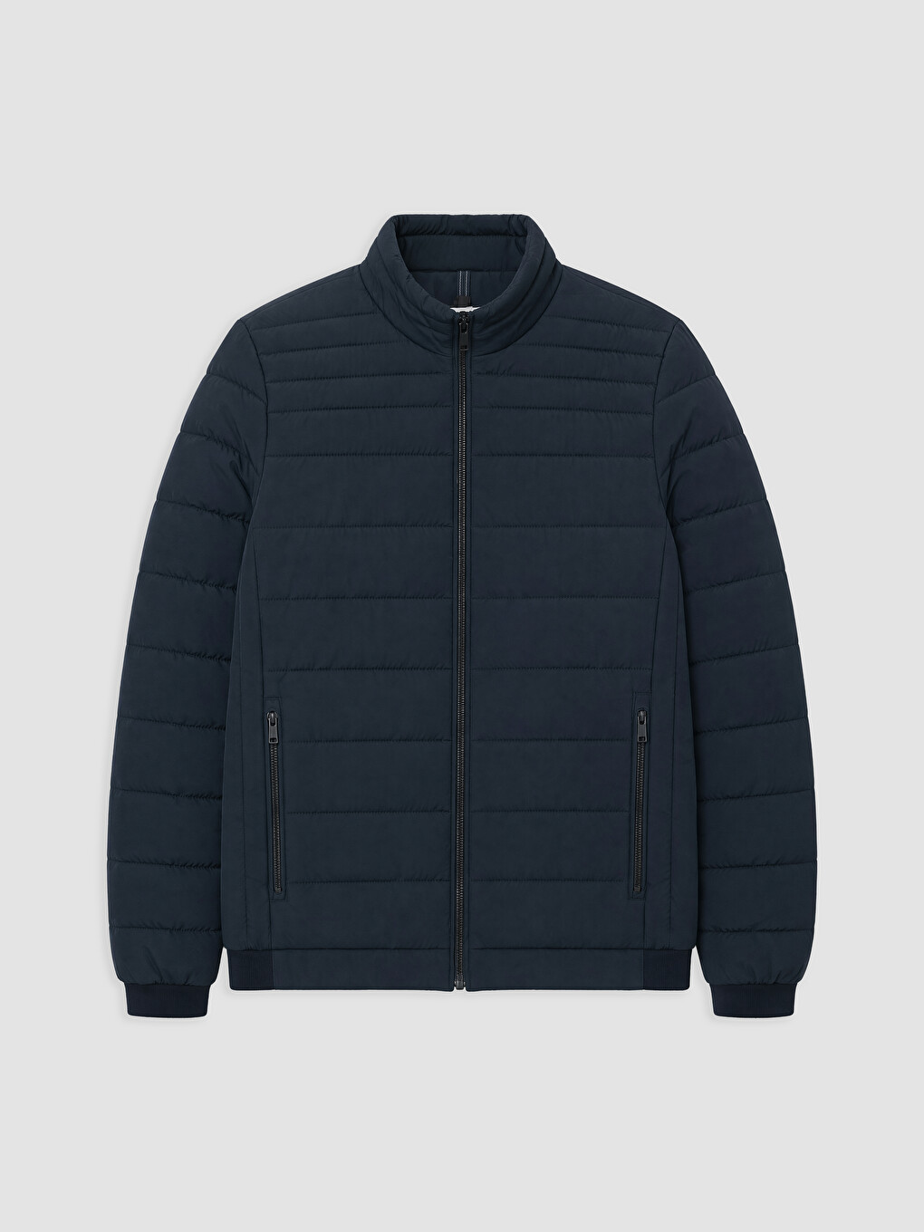 Man Navy Puffer Coat-4