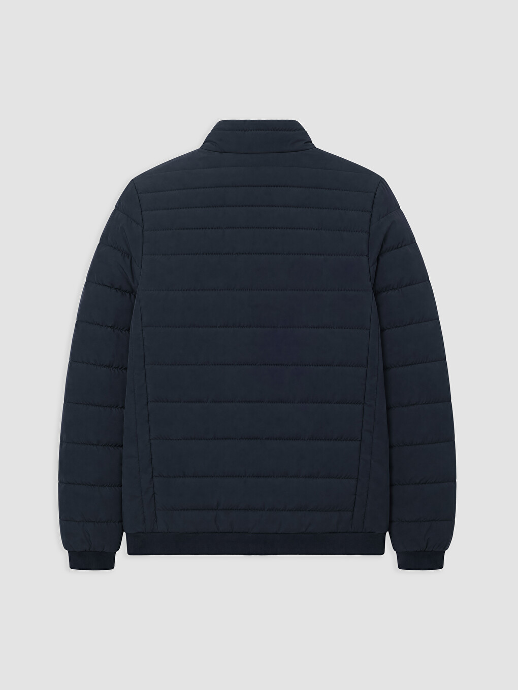 Man Navy Puffer Coat-5
