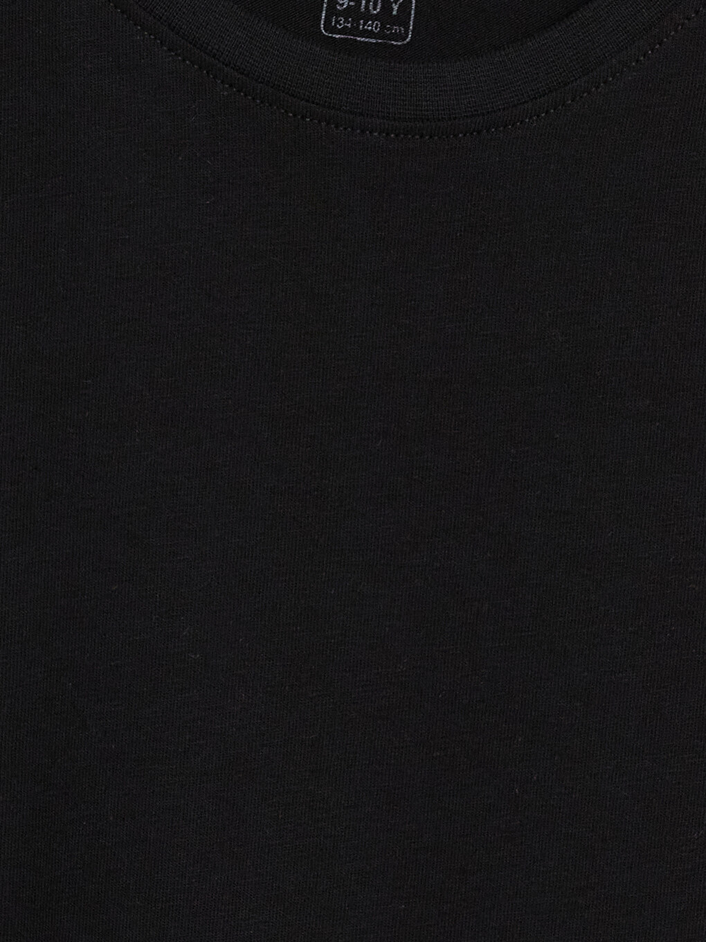 Boy Black T-shirt Vest-1