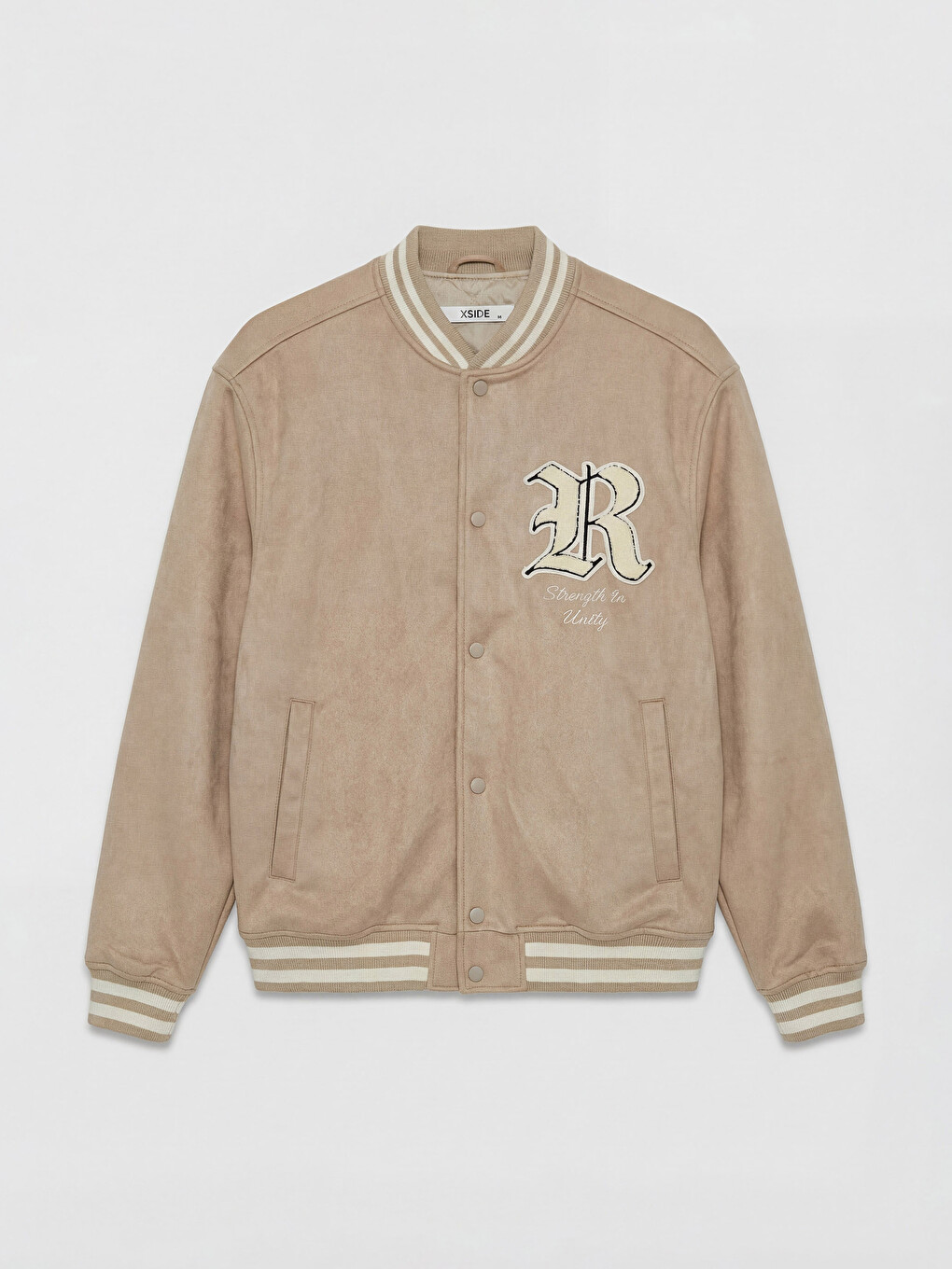 Man Beige Coat-5