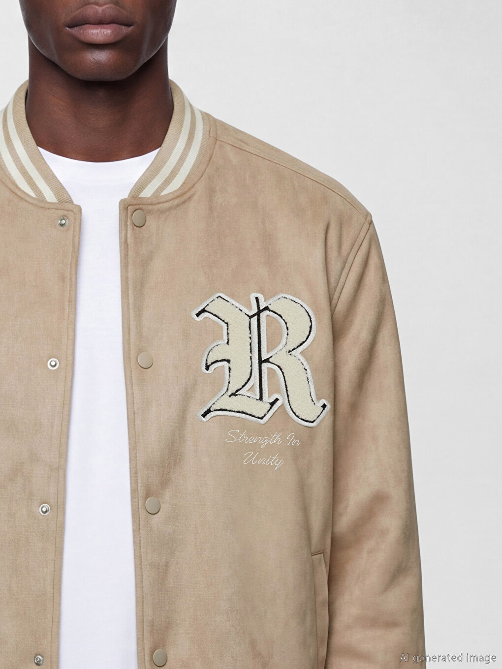 Man Beige Coat-2