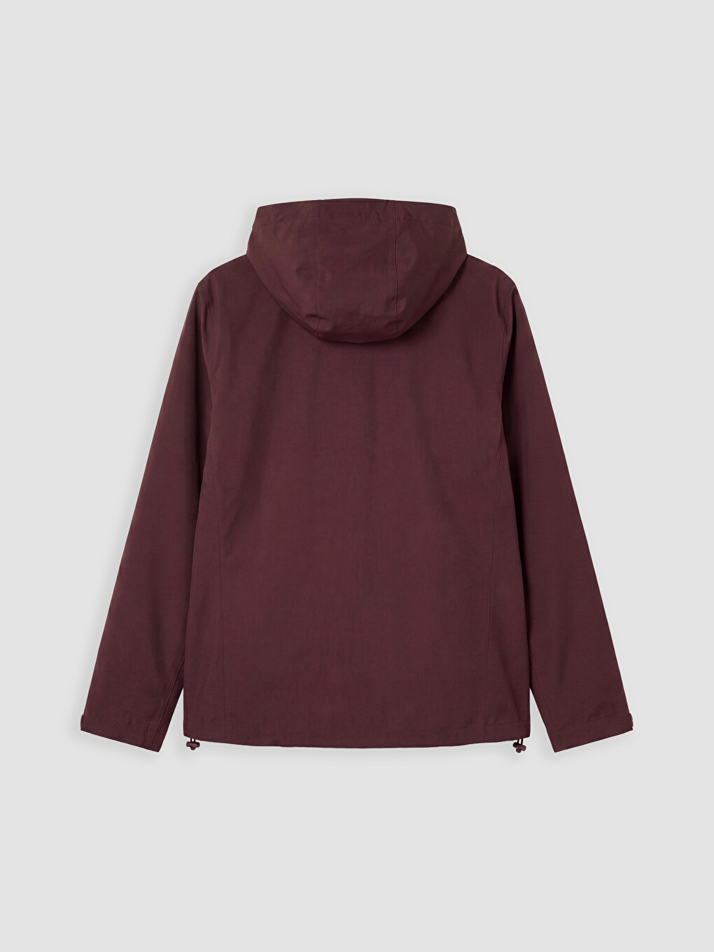 Bordo Su Geçirmez Erkek Yağmurluk-5