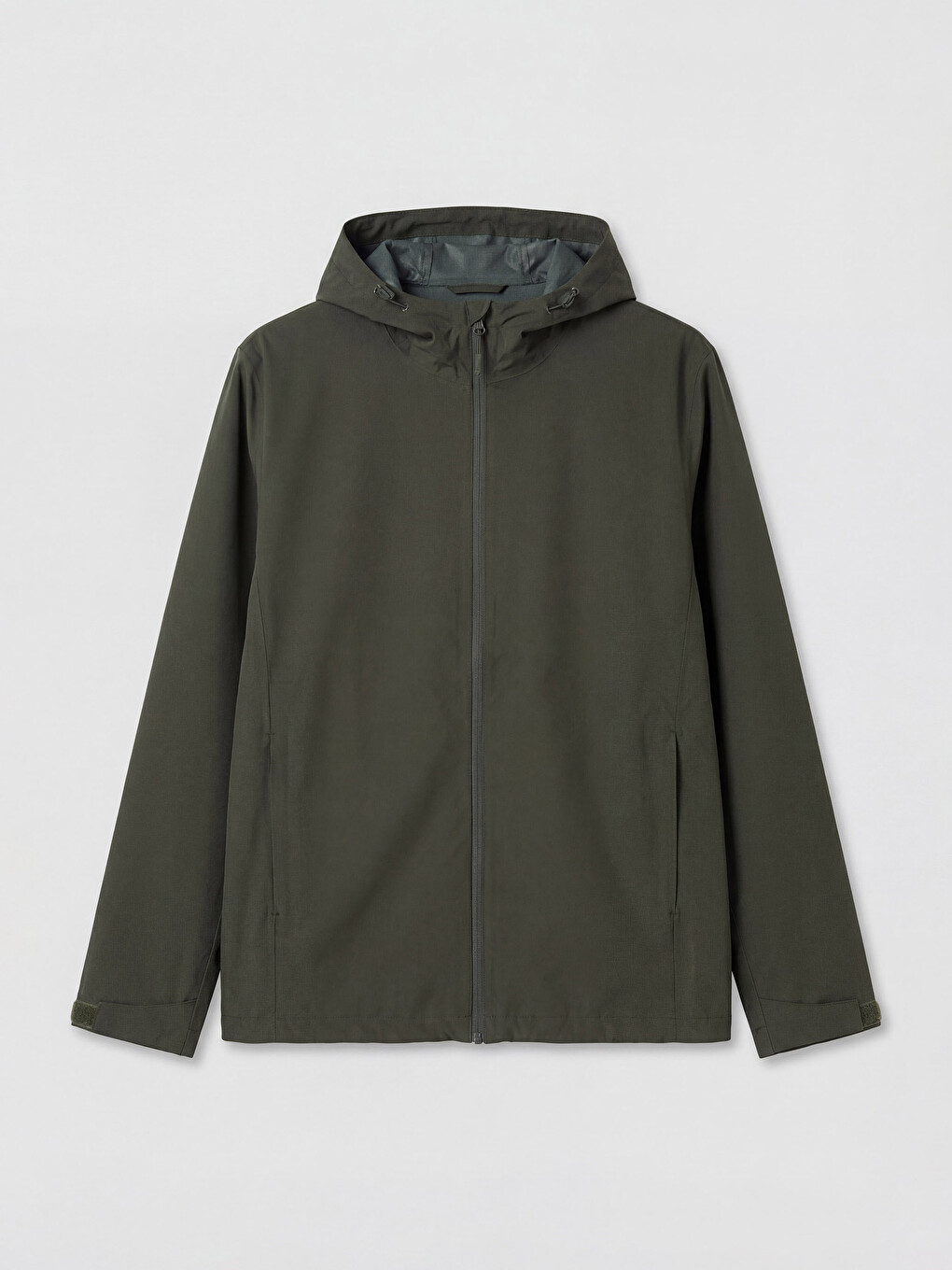 Standard Fit Hooded Men's Raincoat-3