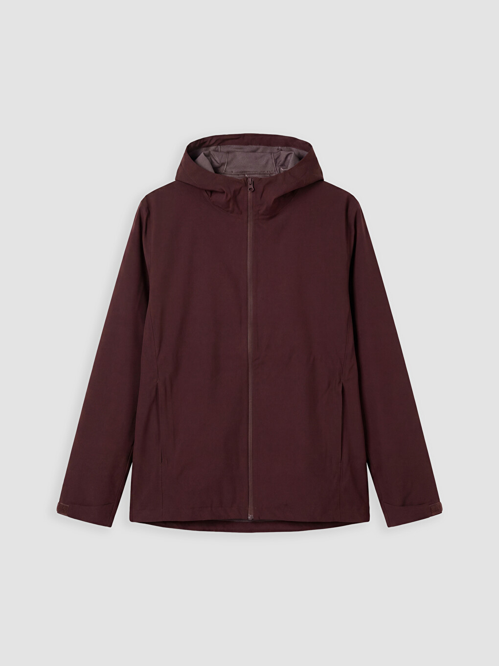 Man Bordeaux Raincoat