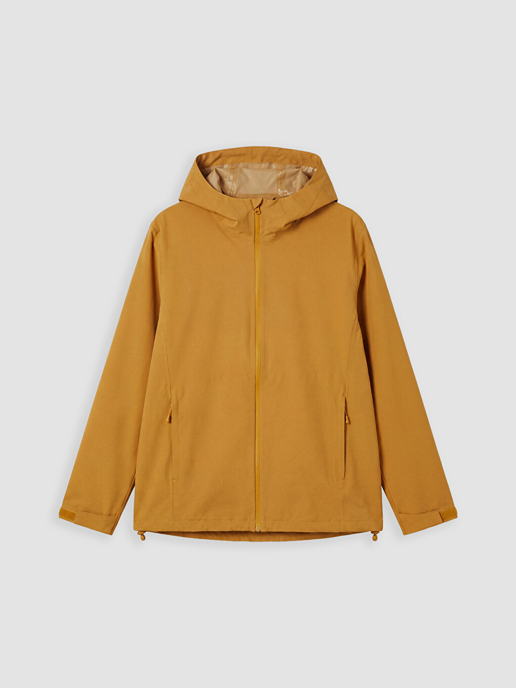 Man Yellow Raincoat-3