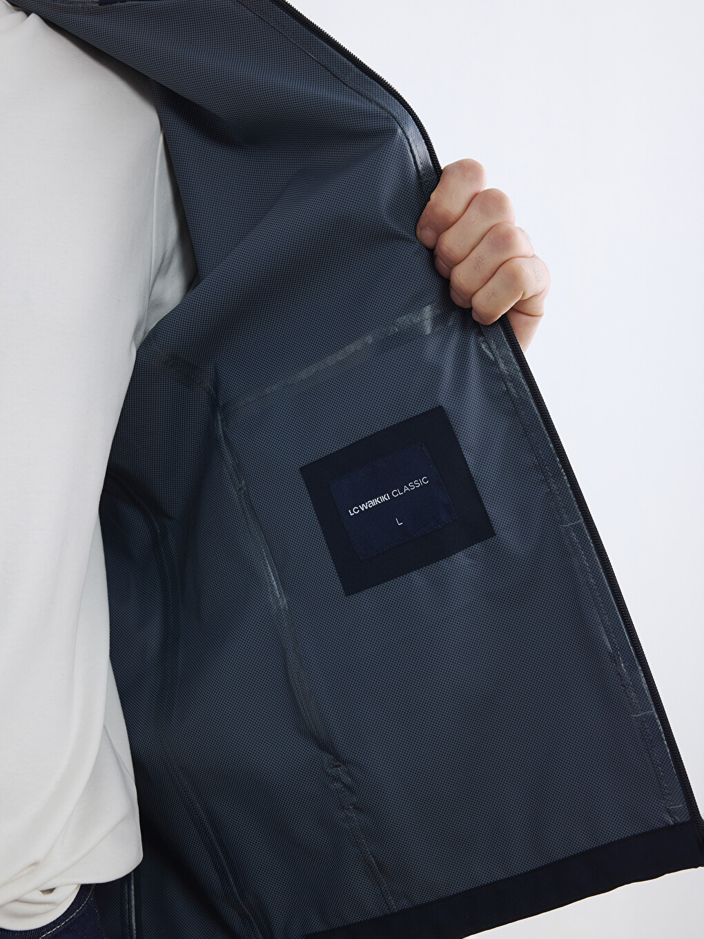 Imperméable À Capuche Pour Homme À Coupe Standard-3