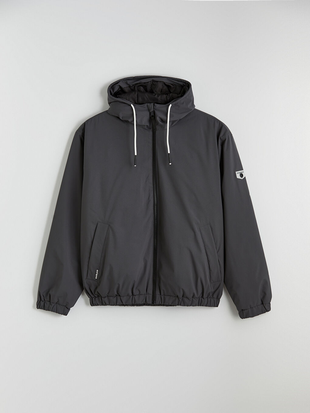 Мъж Антрацит Палто-5