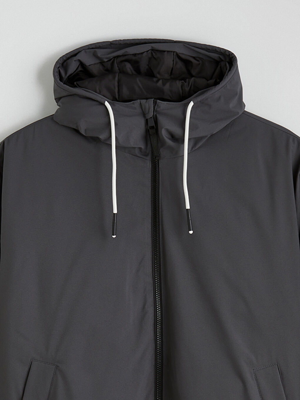 Мъж Антрацит Палто-6