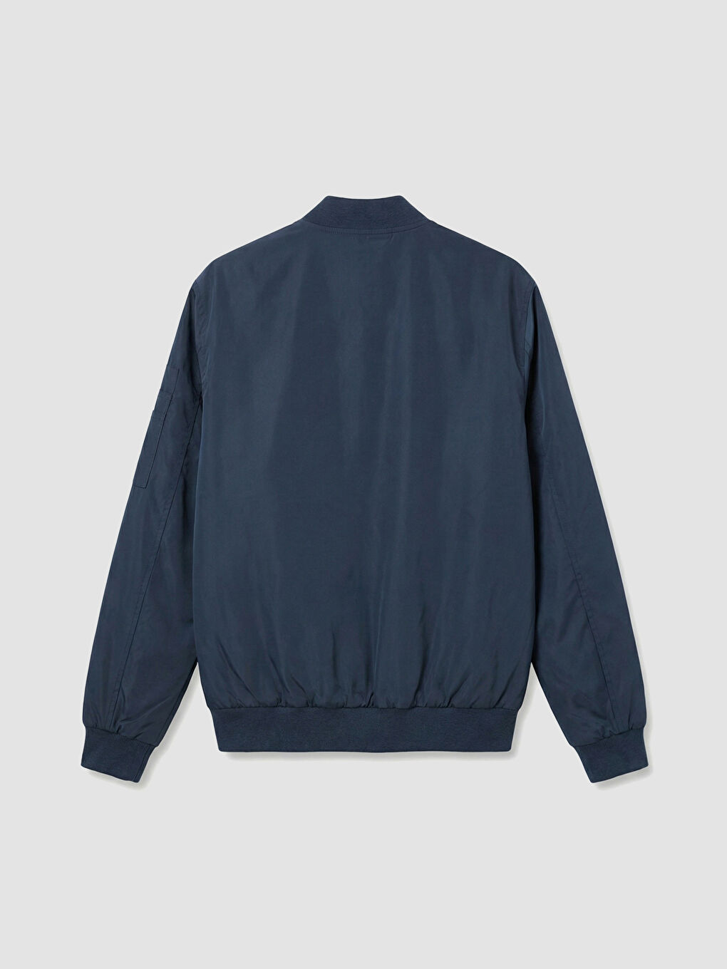 Regular Fit Baseball Collar Men's Bomber Jacket-6