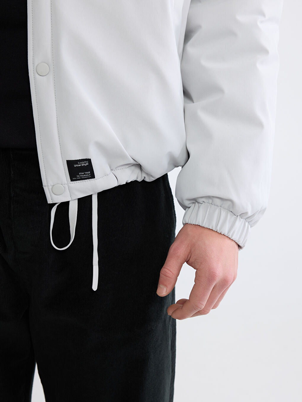 Manteau GRIS Homme-2