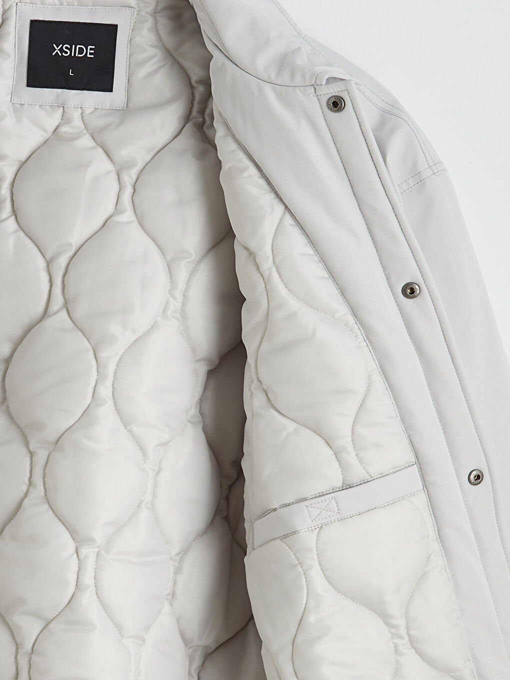 Manteau GRIS Homme-6