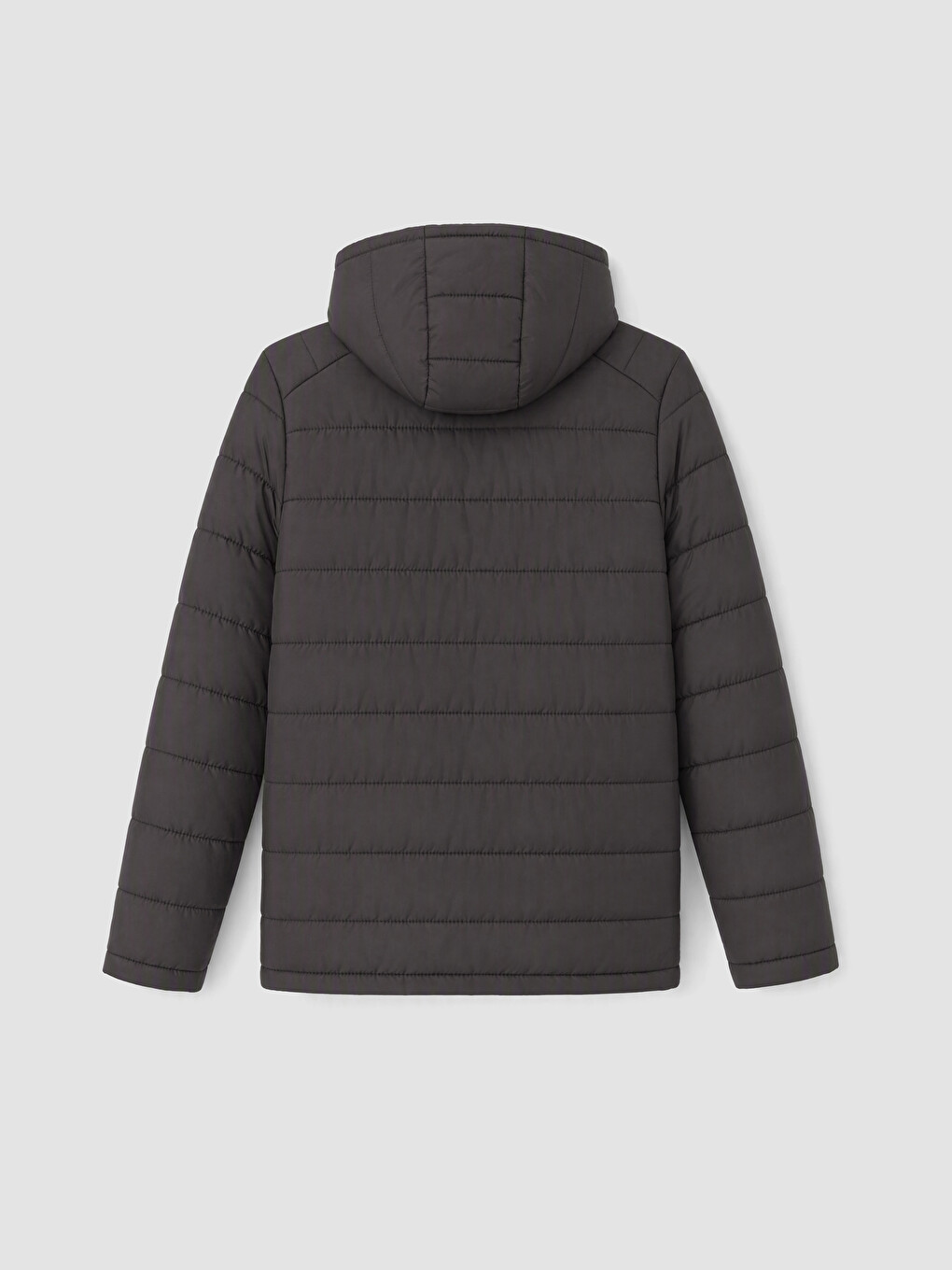 Man Khaki Puffer Coat-3