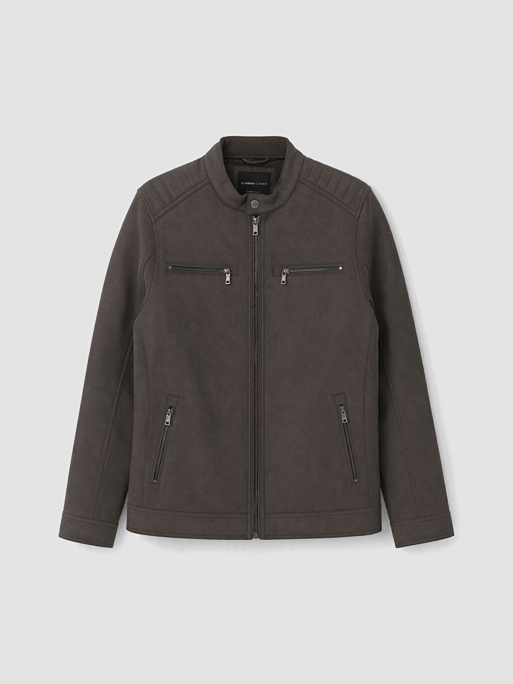 Man Beige Coat