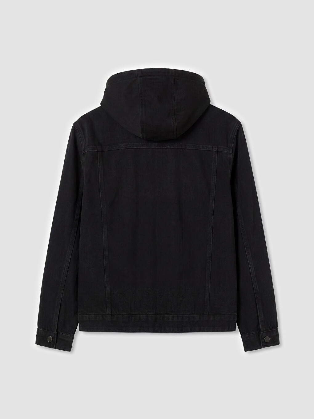 Regular Fit Hooded Men's Jean Jacket-6