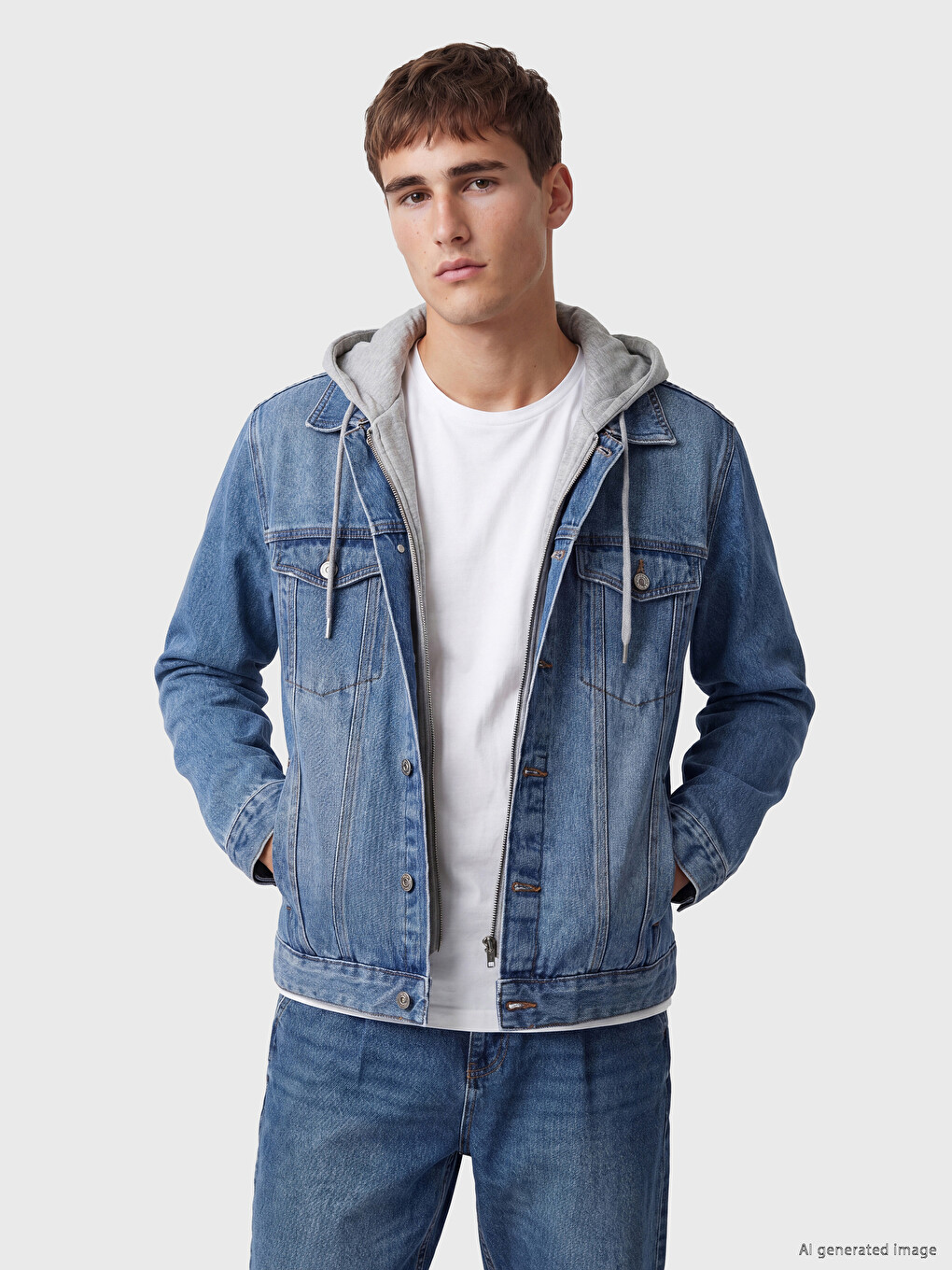Man Indigo Denim Jacket