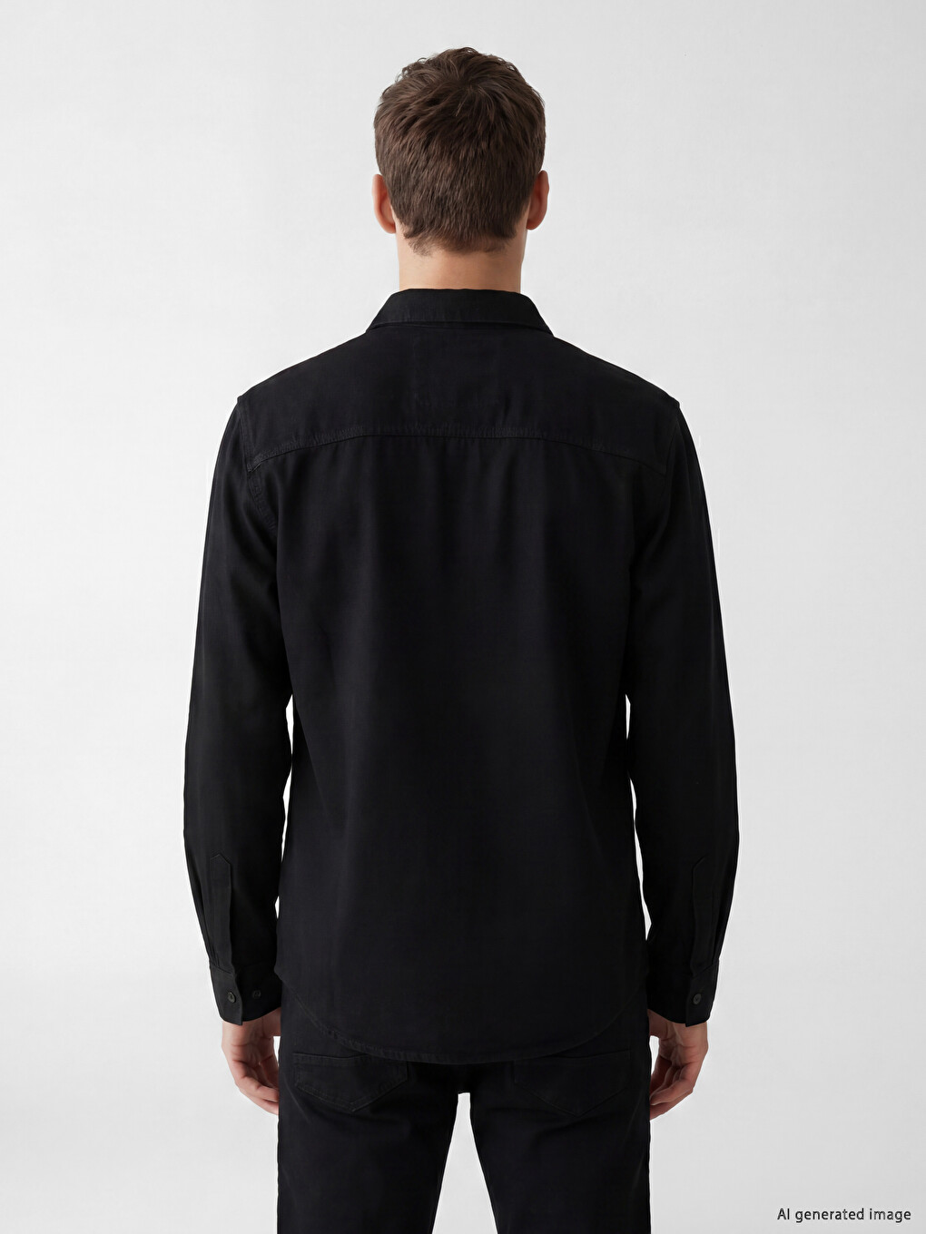 Джинсовая Рубашка Regular Fit Для Мужчин-3