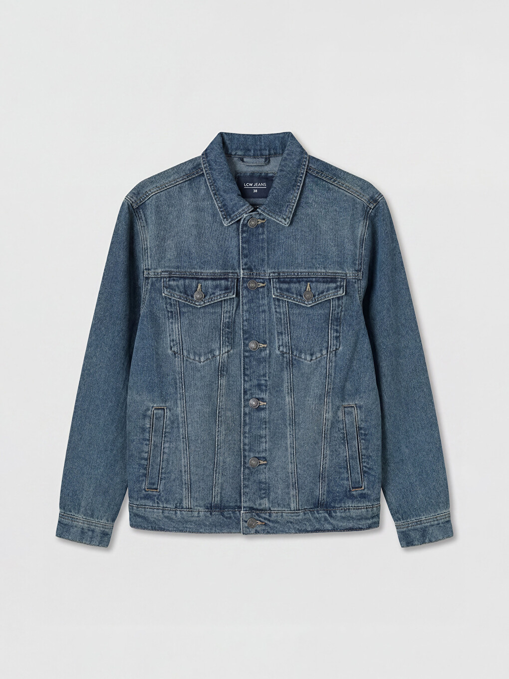 Man Indigo Denim Jacket-4