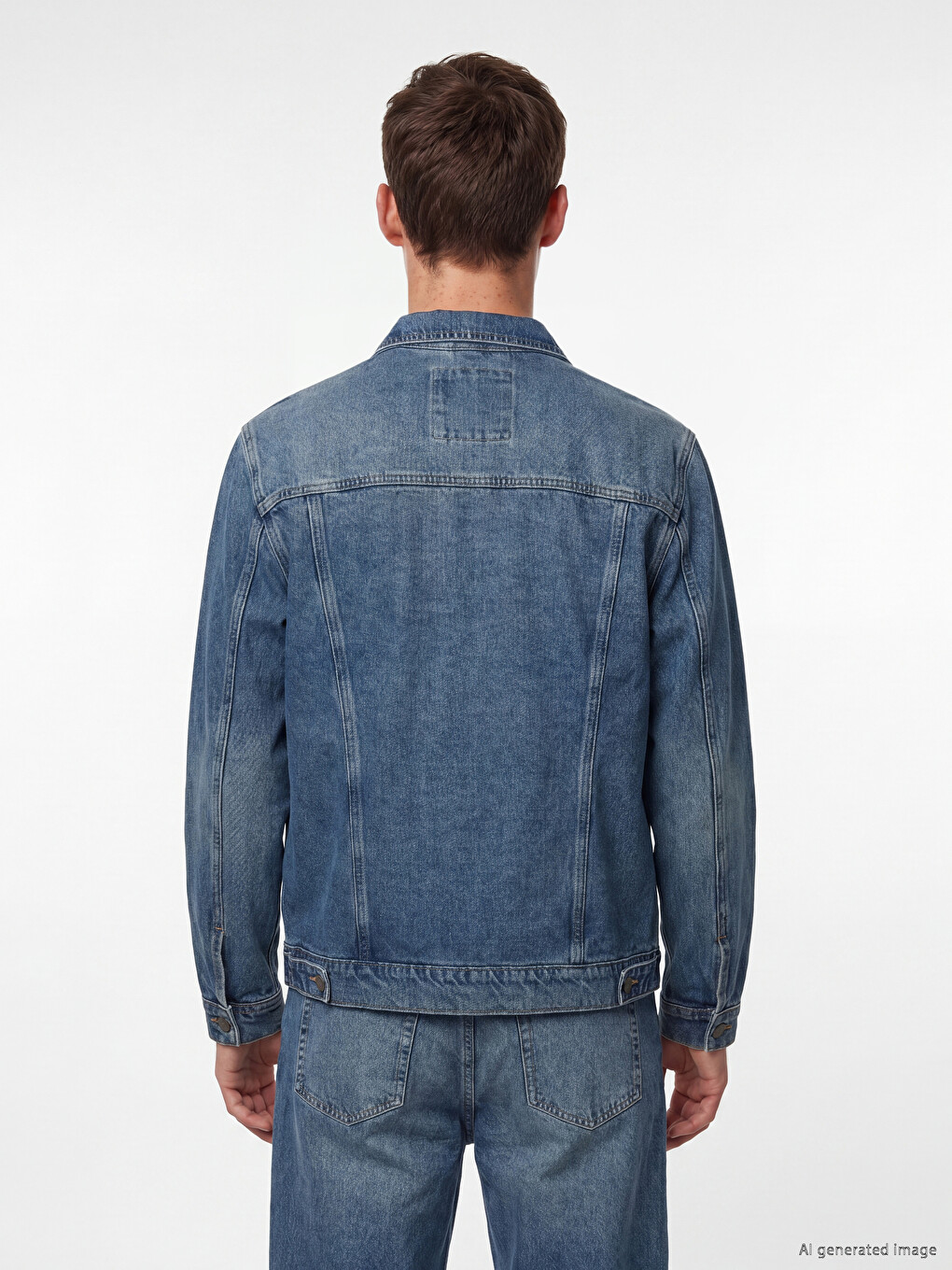 Man Indigo Denim Jacket-3