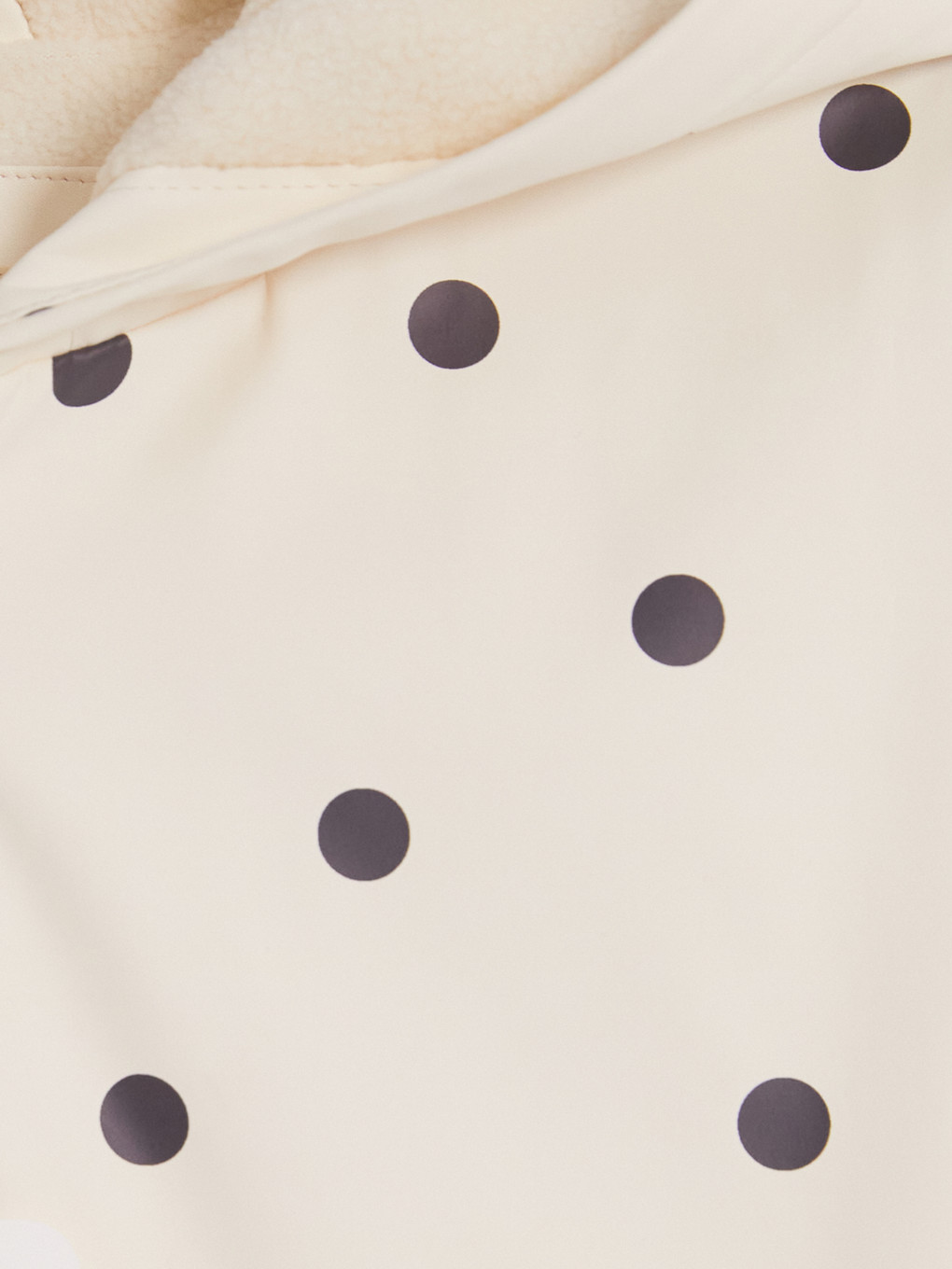 Water Repellent Hooded Girls' Raincoat-1