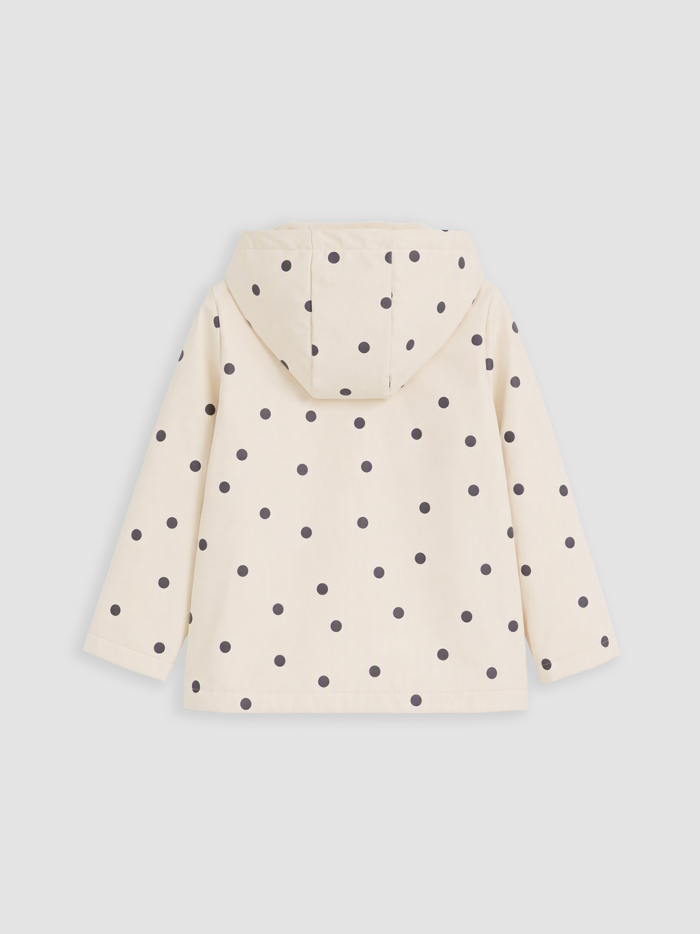 Water Repellent Hooded Girls' Raincoat-2