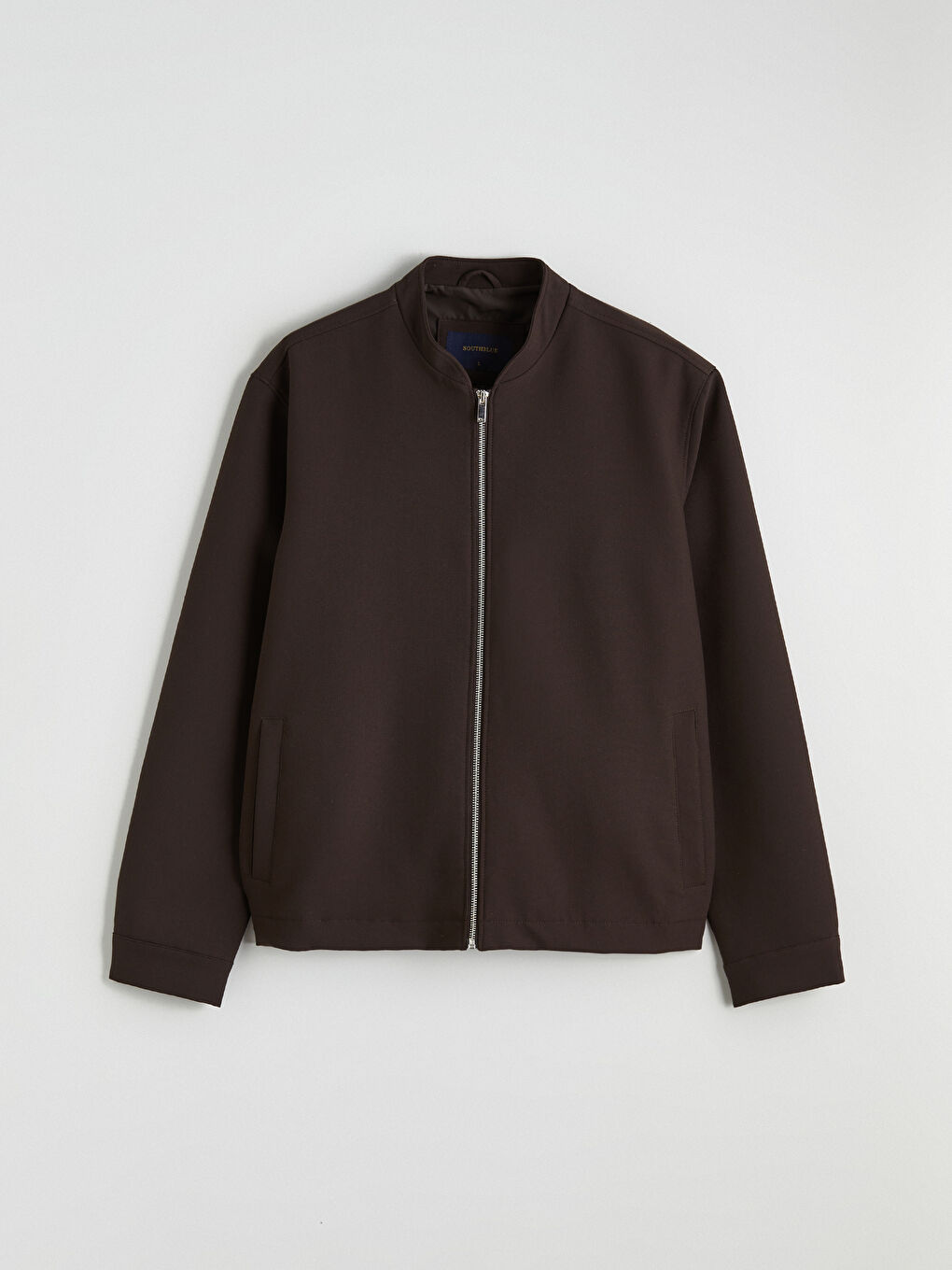 Kahverengi Standart Kalıp Erkek Mont-5