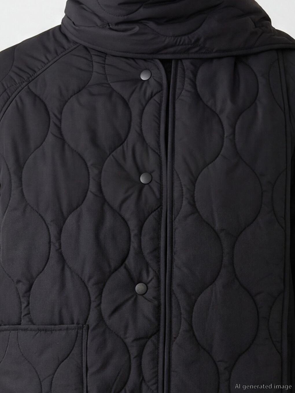 Femër E Zeze Pallto Puffer-2