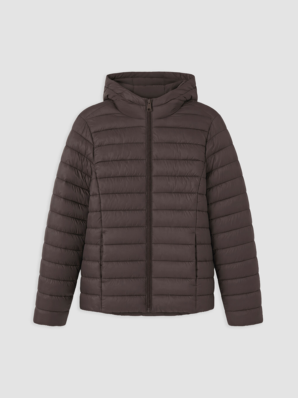 Hooded Women's Puffer Coat-3
