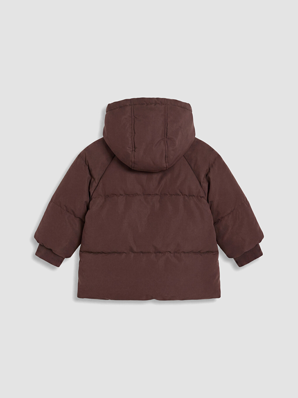Hooded Baby Girls' Puffer Coat-3