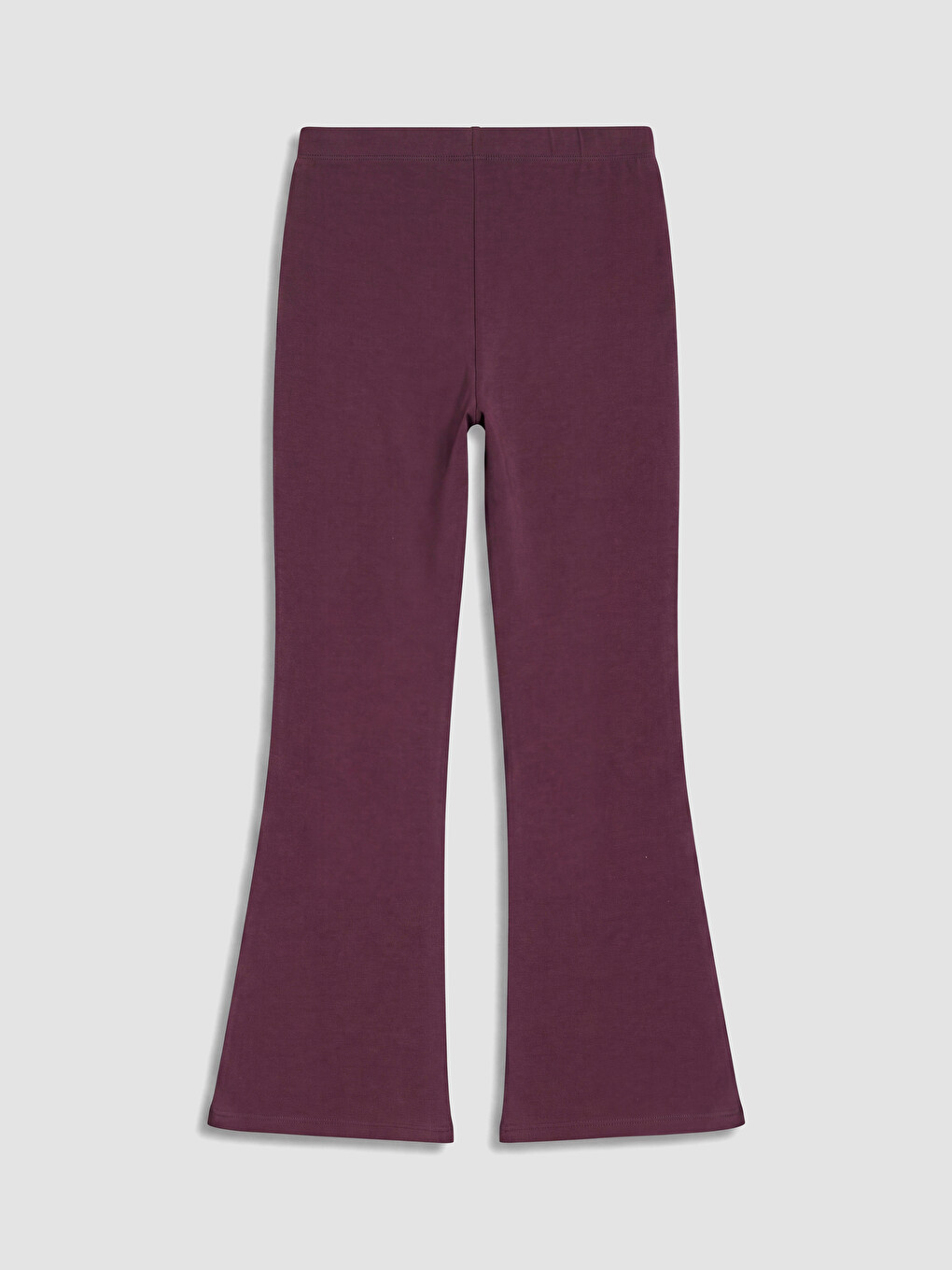 Elastic Waist Flare Girls' Leggings-2