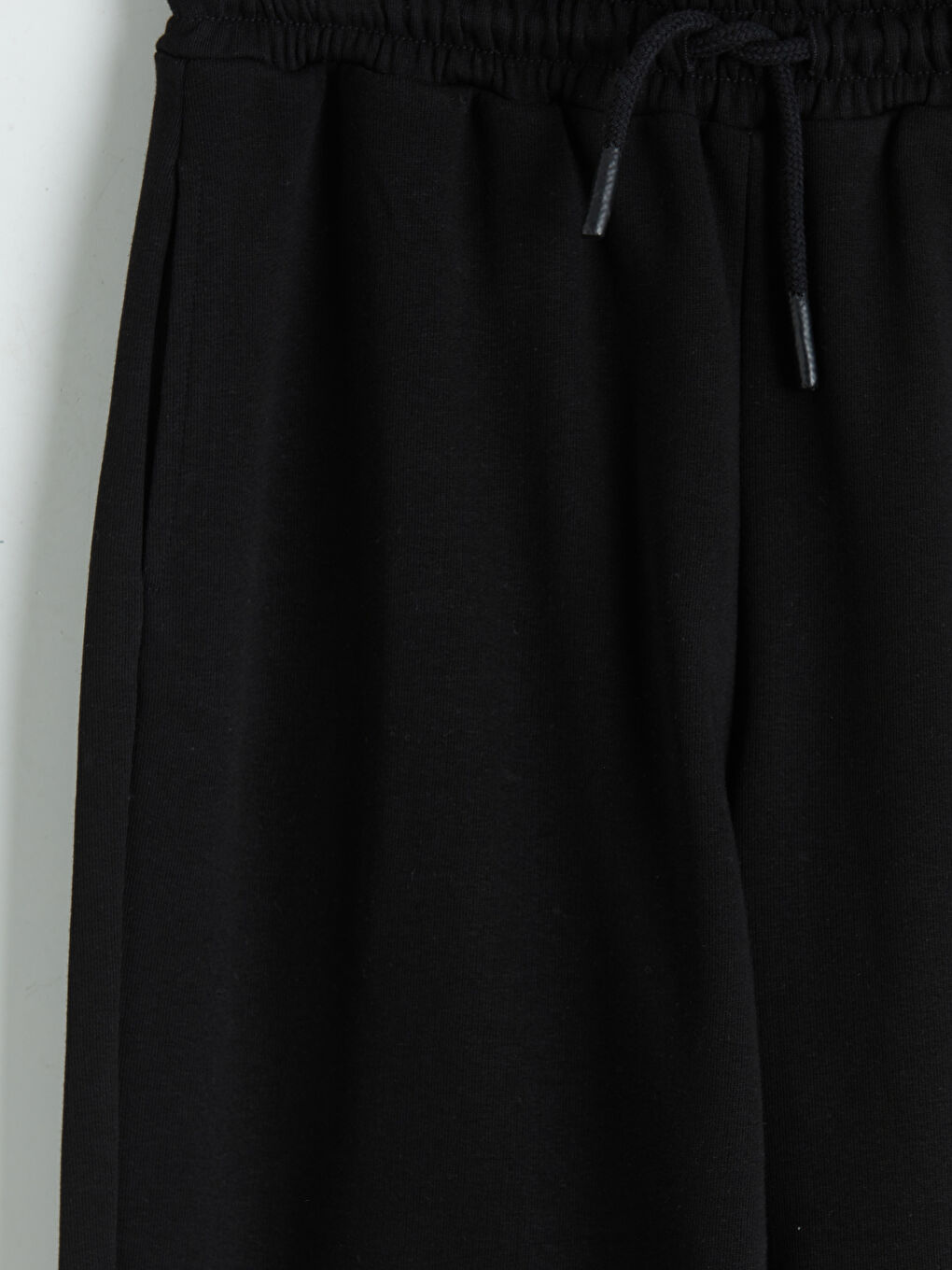 Siyah Regular Fit Kız Çocuk Jogger Eşofman Altı-2
