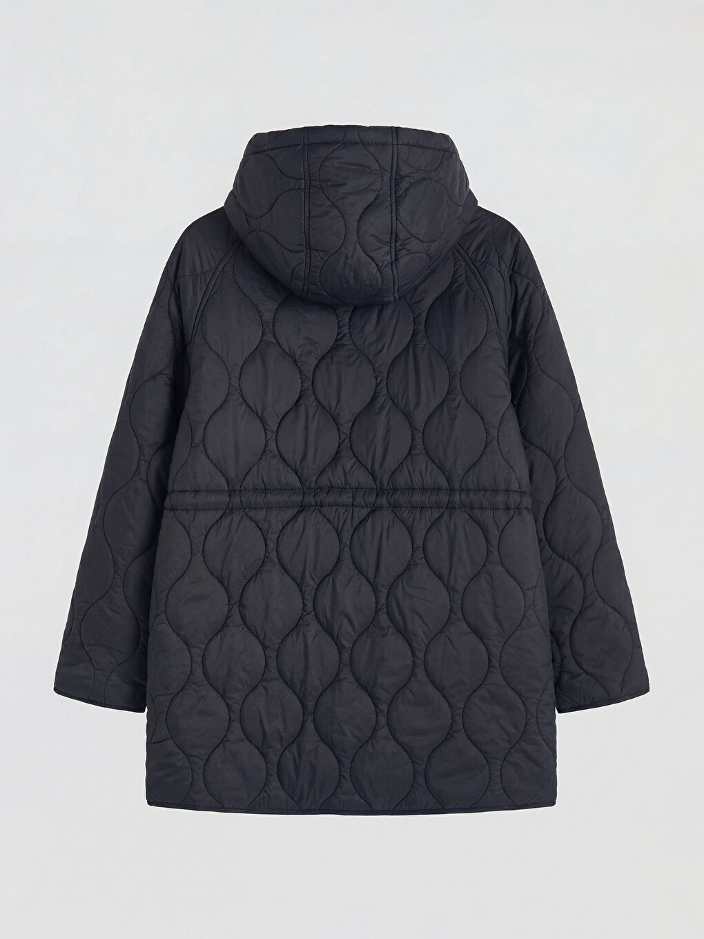 Hooded Quilted Women's Puffer Coat-4