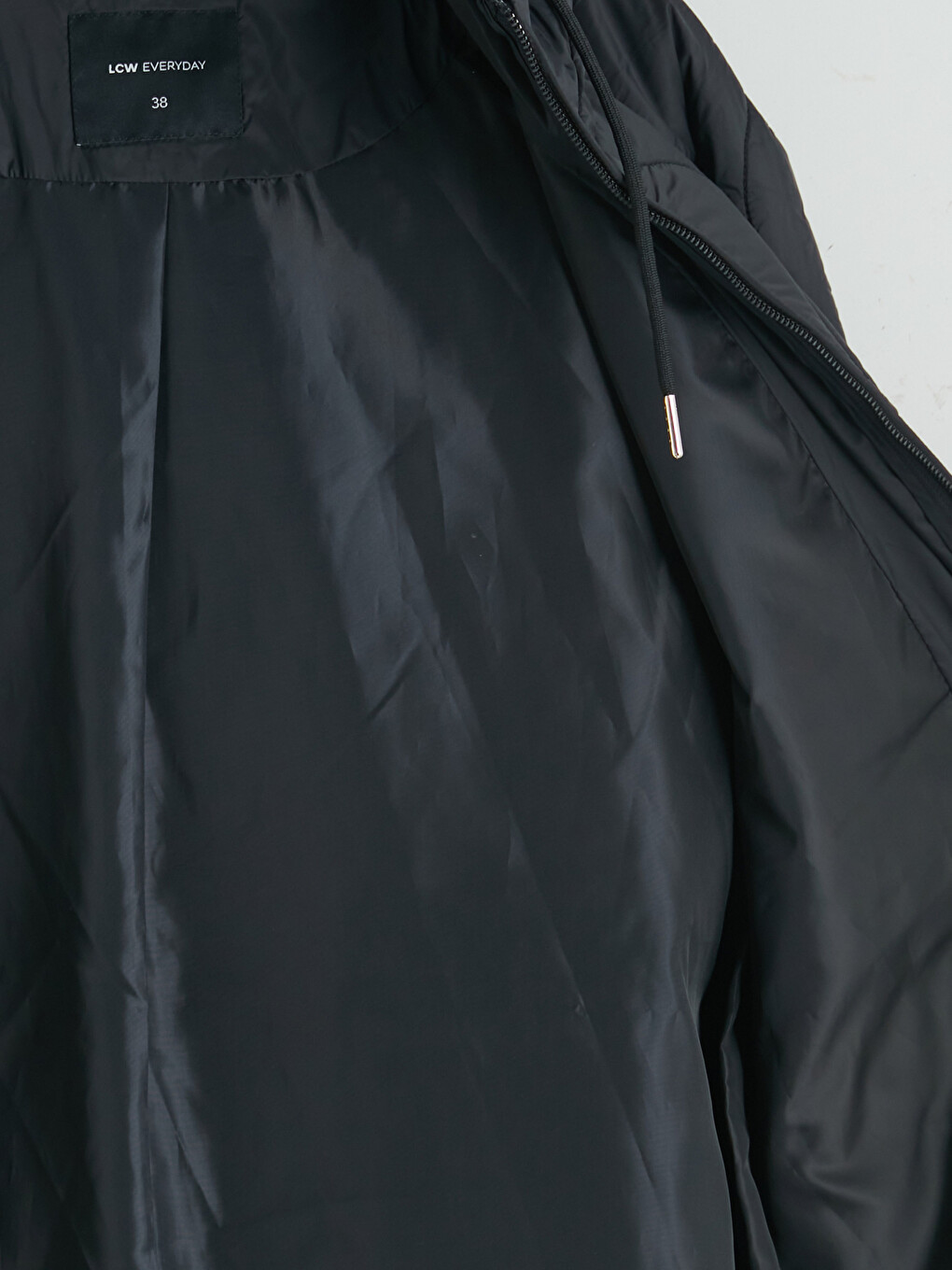 Hooded Quilted Women's Puffer Coat-6