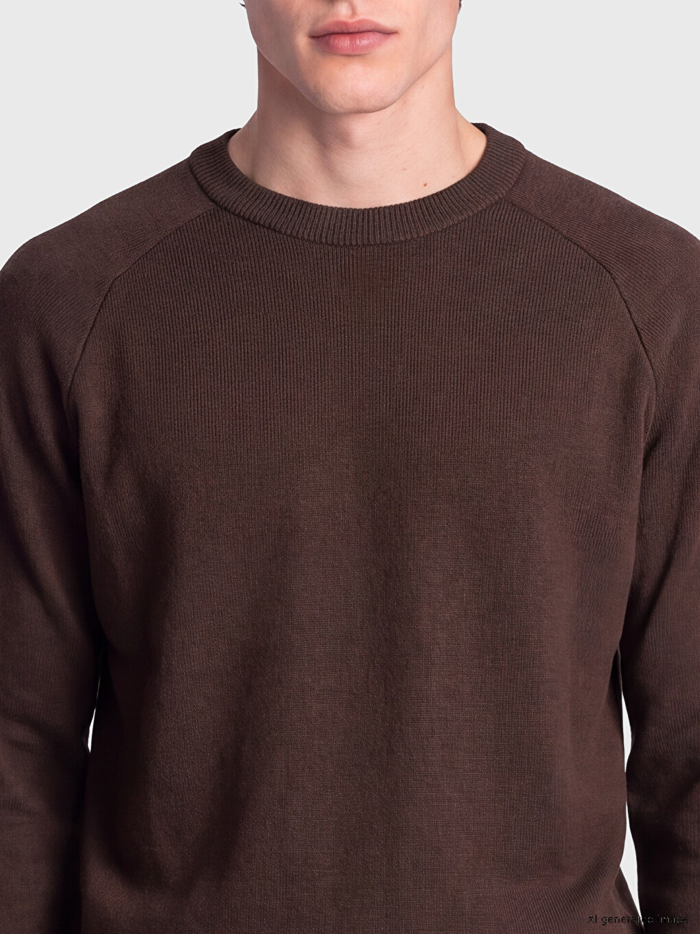 Crew Neck Men's Knitwear Sweater-2