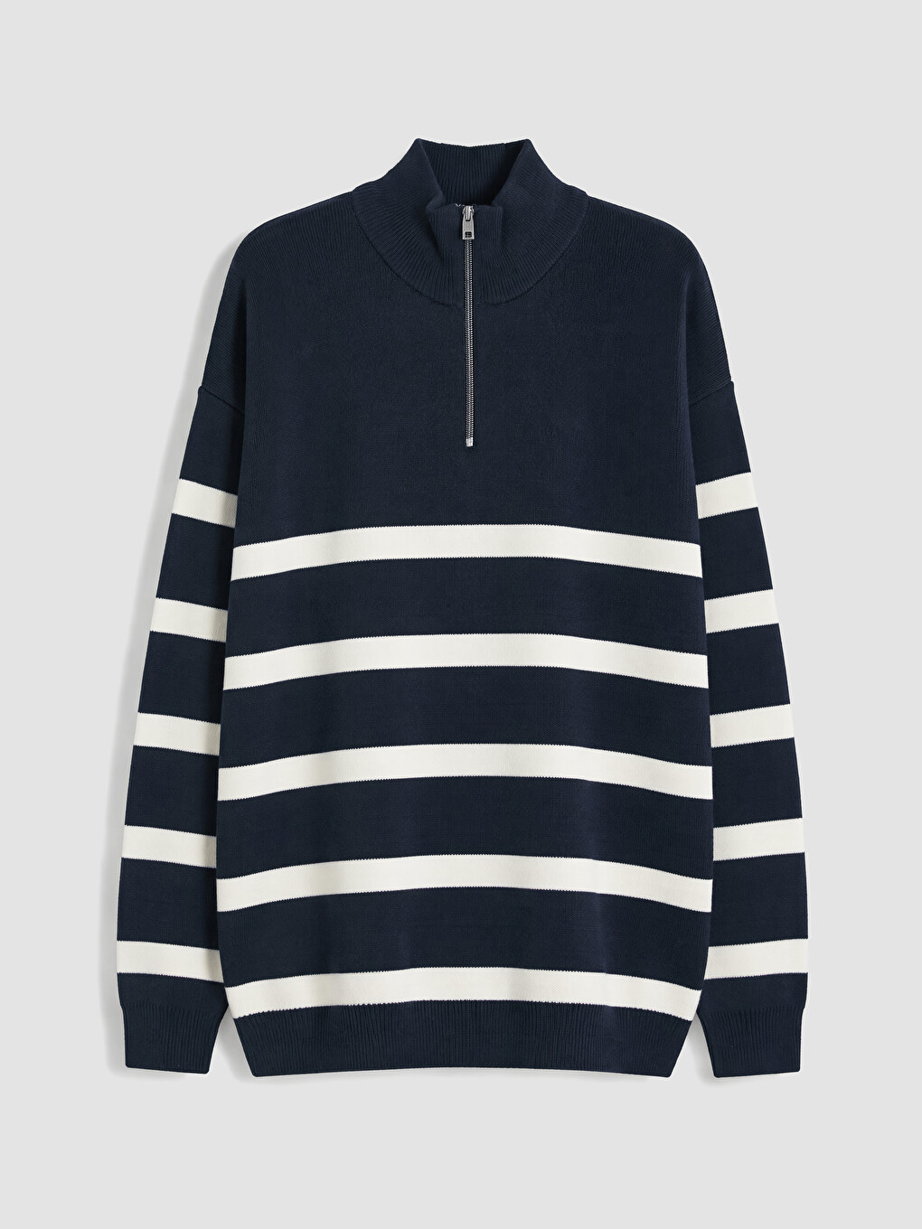 Man Navy Sweater-4