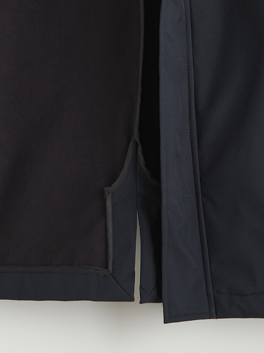 Lacivert Standart Kalıp Kapüşonlu Erkek Yağmurluk-6