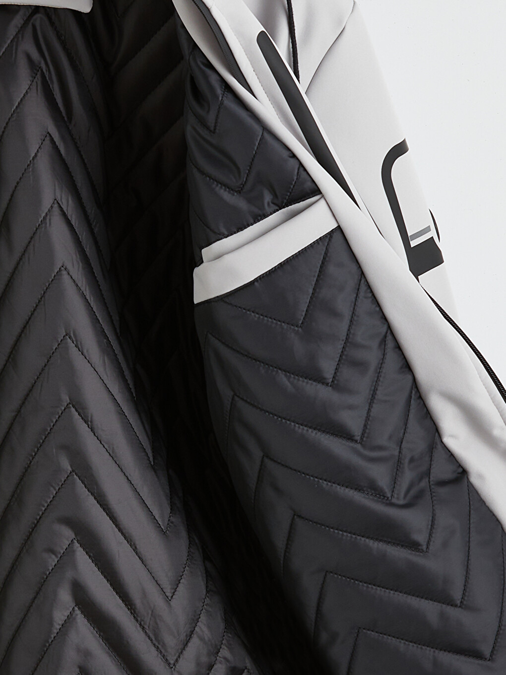 Bej Regular Fit Erkek Şişme Mont-6