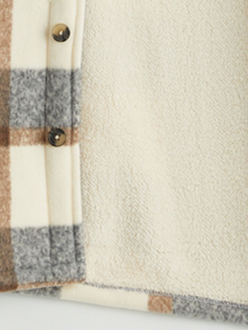 Loose Fit Plaid Men's Overshirt Jacket-7