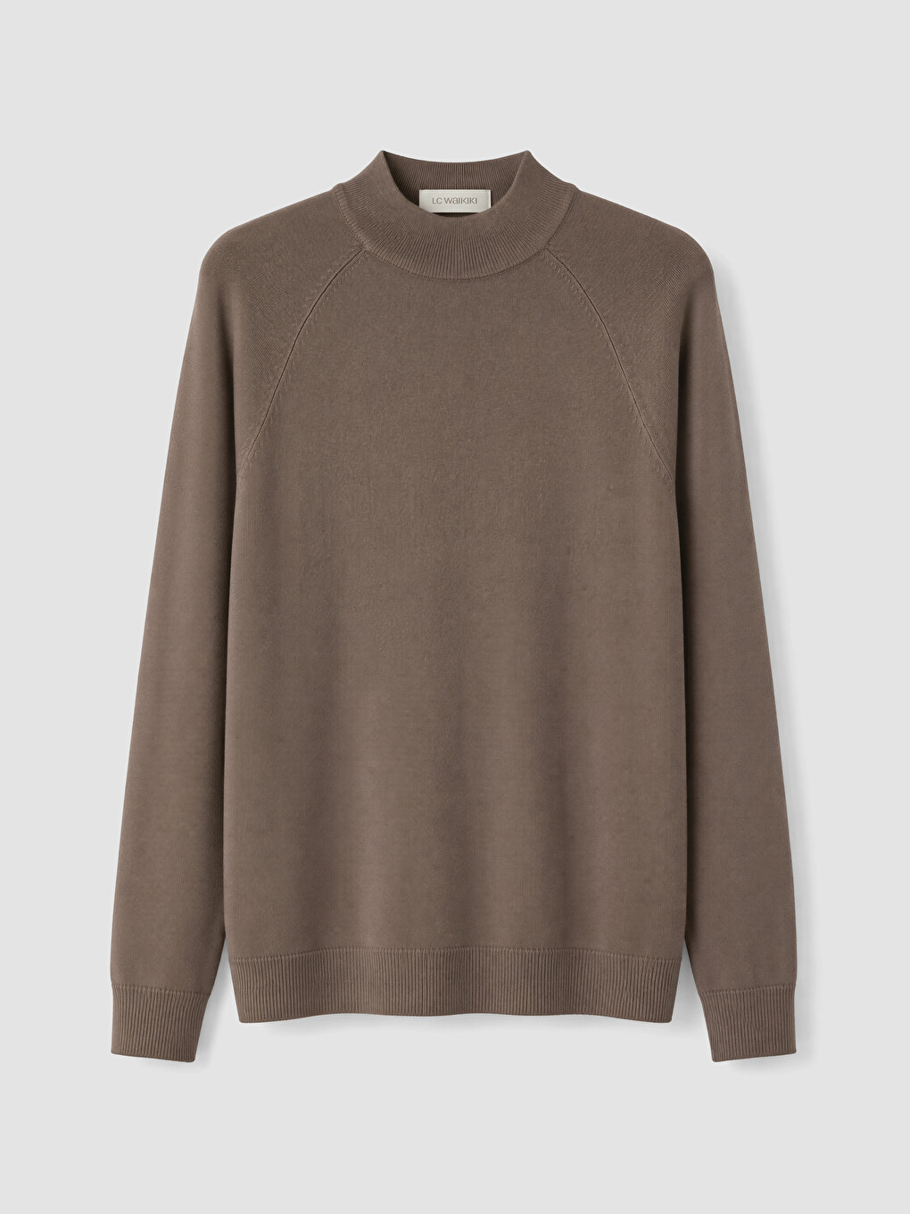 Mock Neck Men's Knitwear Sweater-4