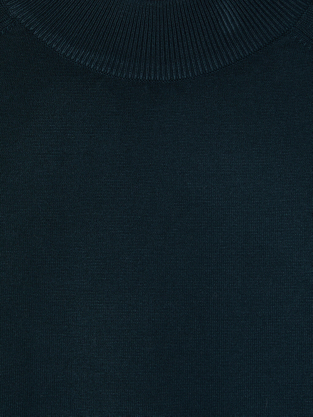 Pulover Tricotat Mock Neck Bărbați-4