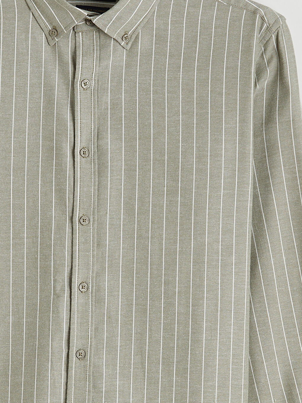 Striped Long Sleeve Regular Fit Men's Shirt-1