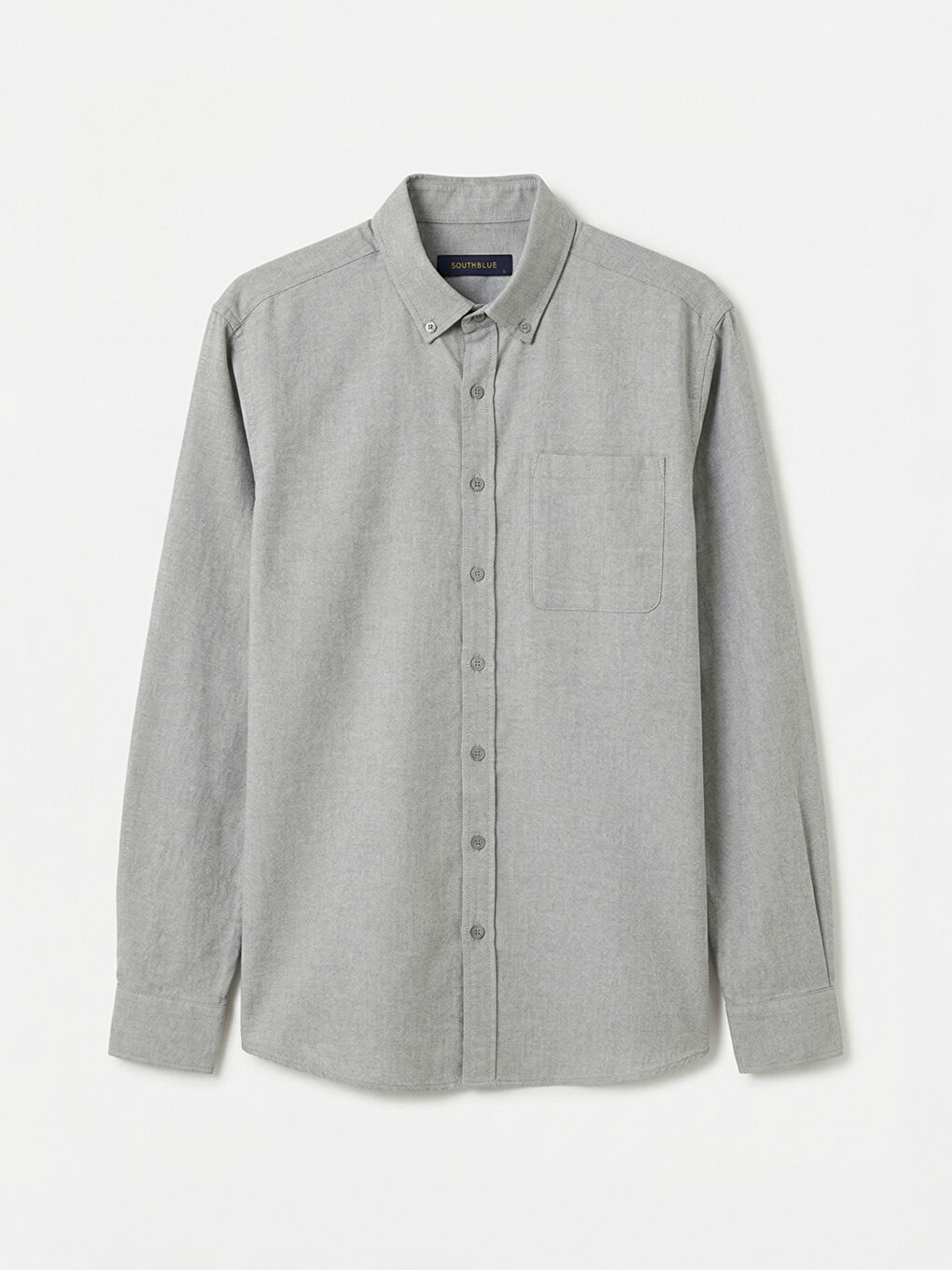 قميص رمادي رجل-4