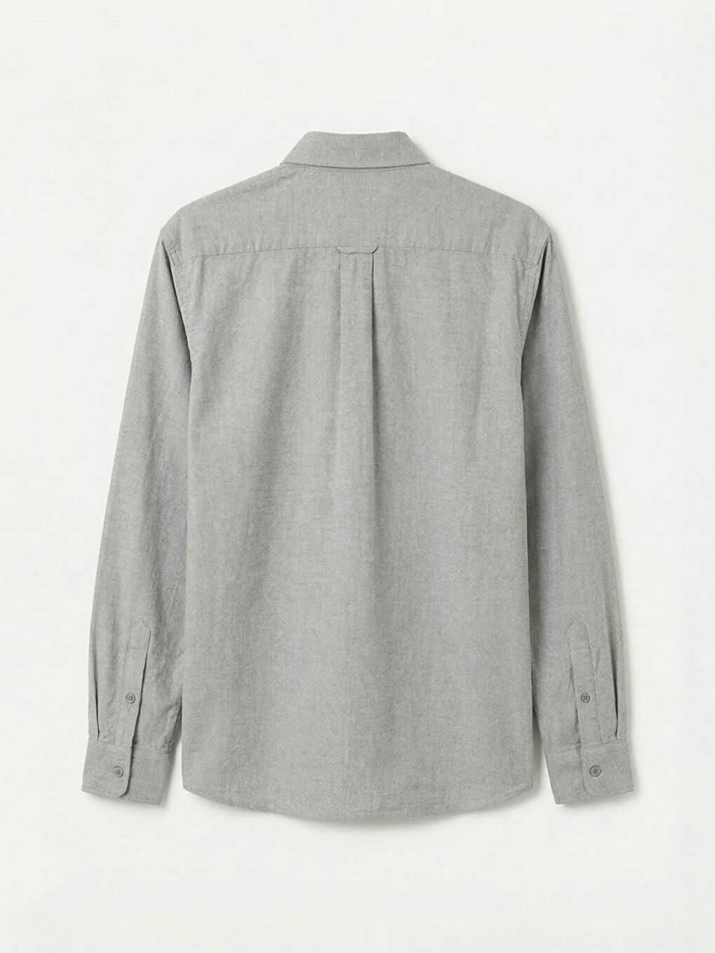 قميص رمادي رجل-5