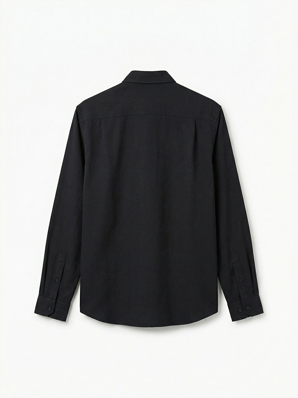 კაცის რეგულარული ზომის გაბარდინის პერანგი-5