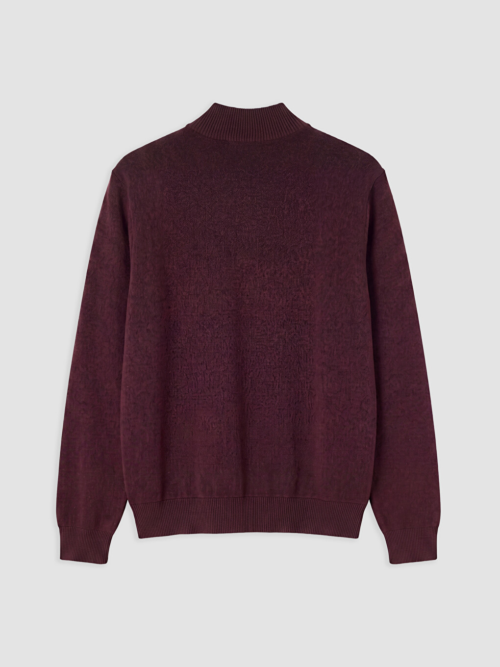 Mock Neck Men's Knitwear Sweater-5
