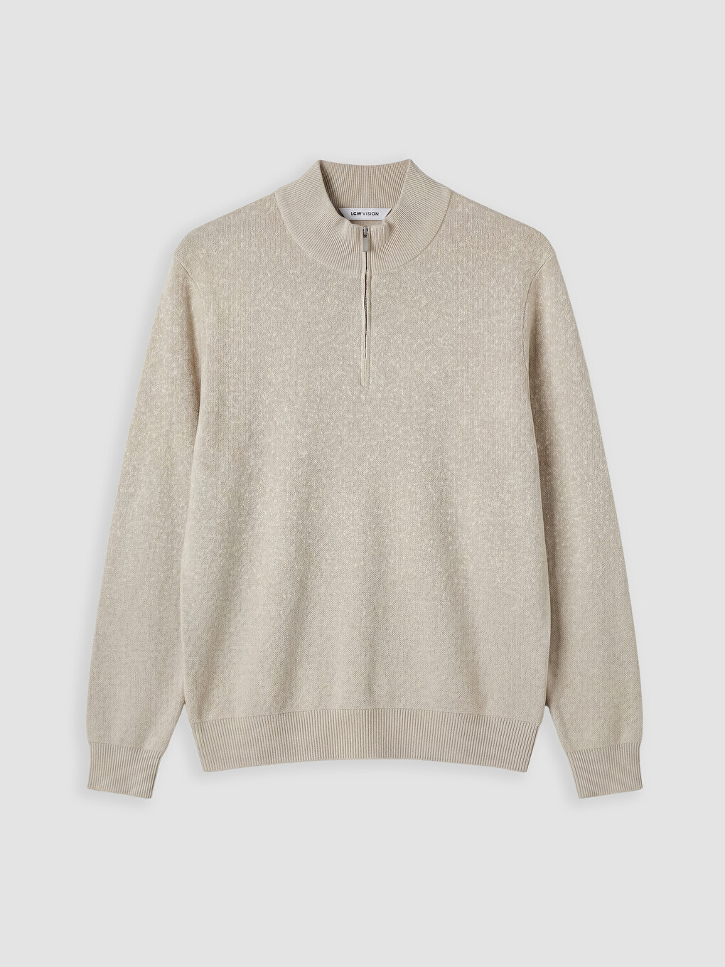 Man Beige Sweater-4