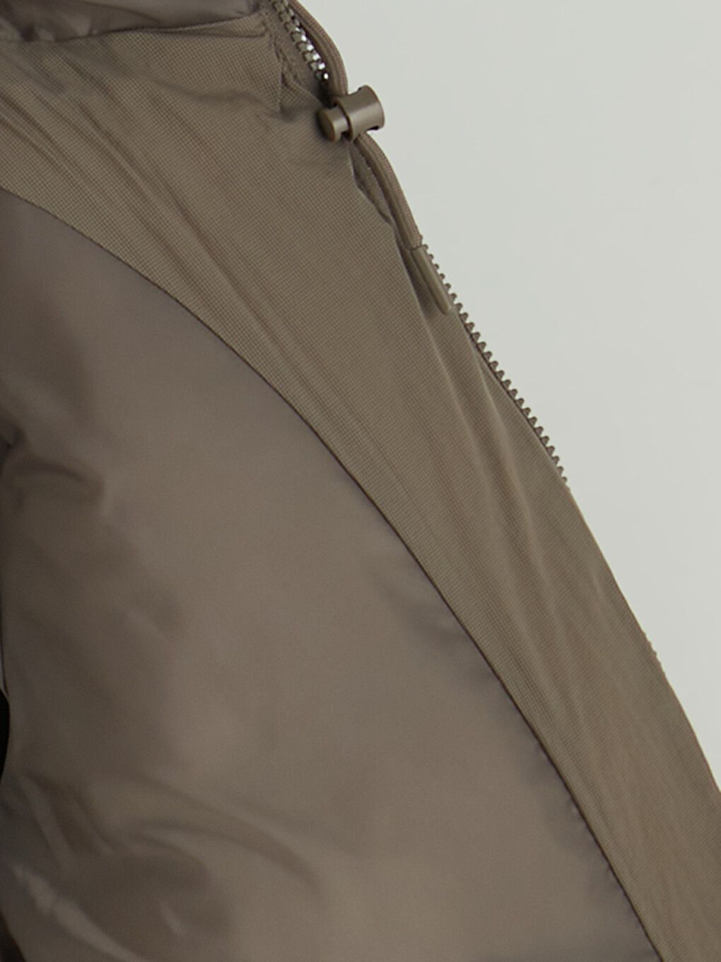 Woman Brown Puffer Coat-7