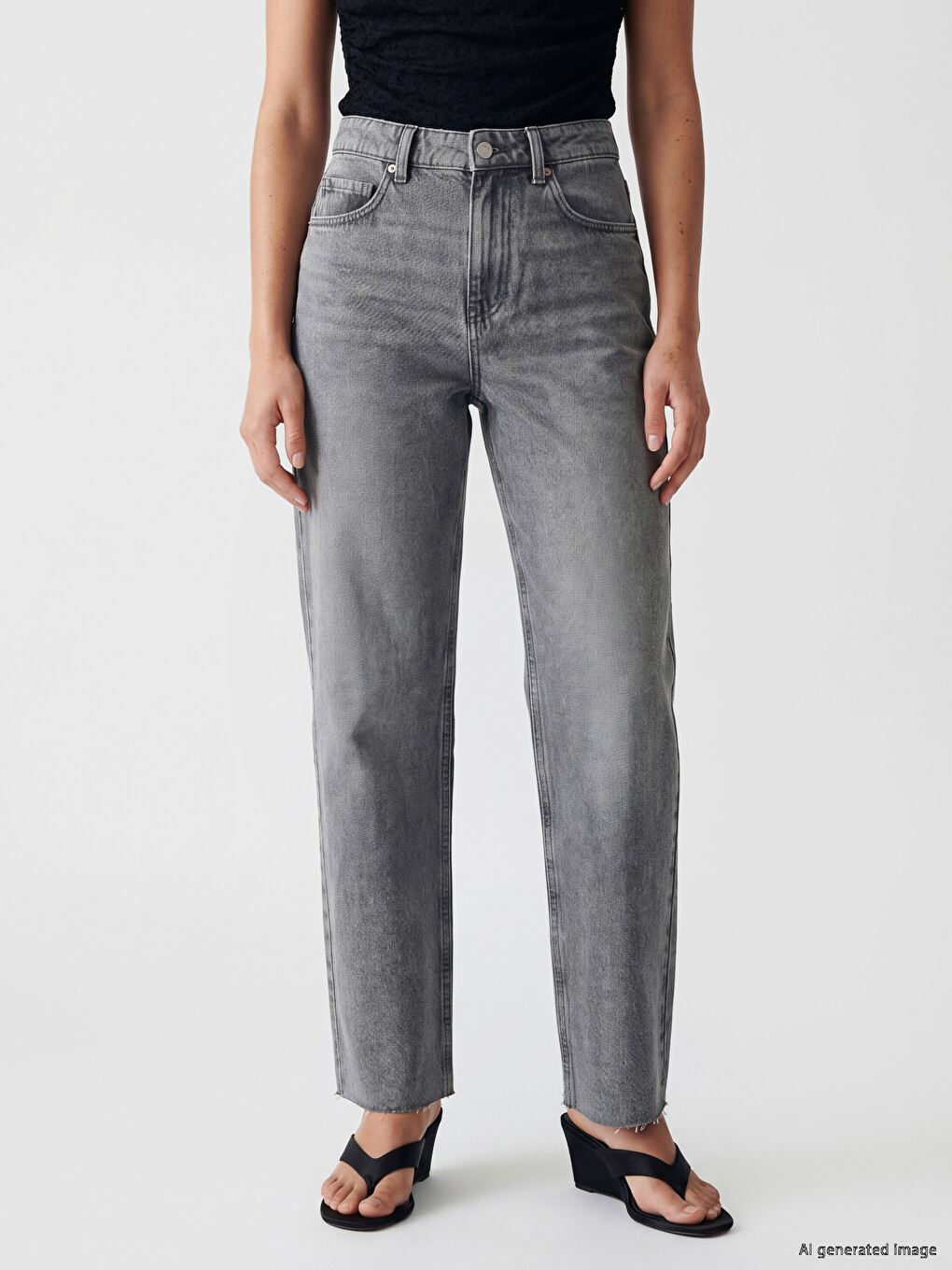 Women's Straight Fit Jeans-1